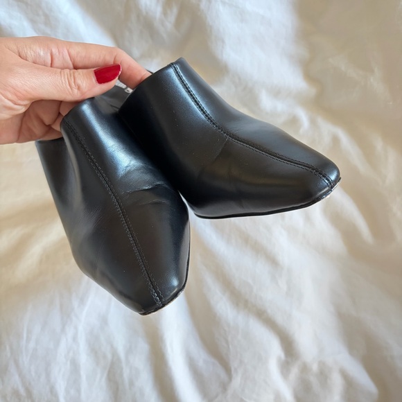 Cult Gaia // Tassie Mule Black Heels with Tassels - Picture 6 of 7